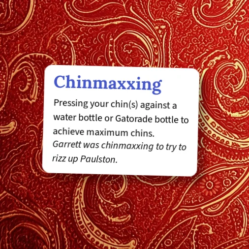 Urban Dictionary: Chinmaxxing