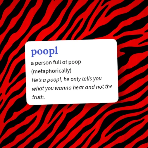 Urban Dictionary: poopl