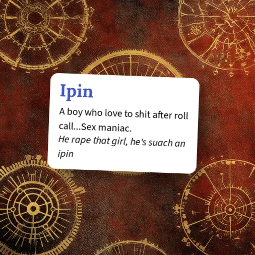 Urban Dictionary: Ipin
