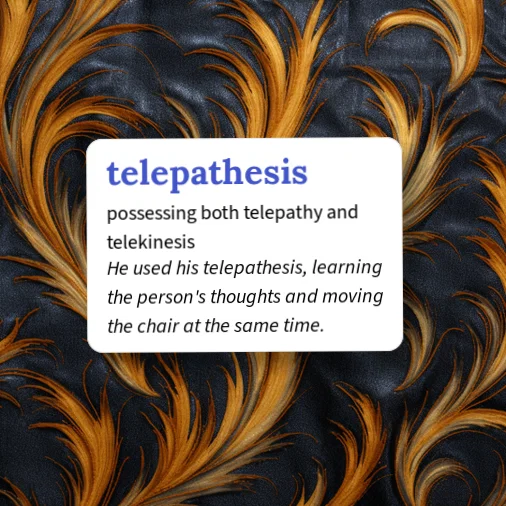 Urban Dictionary: telepathesis
