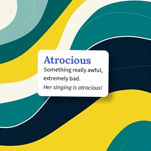 Urban Dictionary: Atrocious
