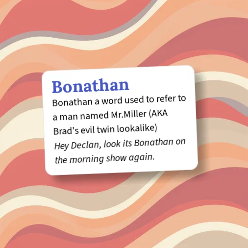 Urban Dictionary: Bonathan