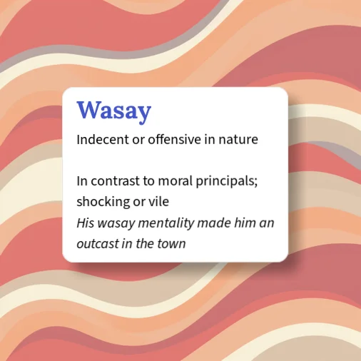 Urban Dictionary: Wasay