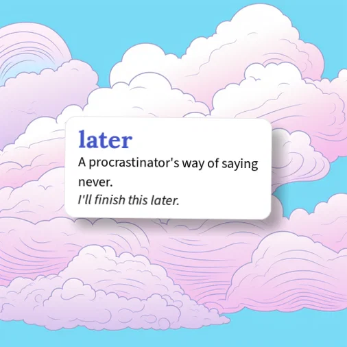 Urban Dictionary: later