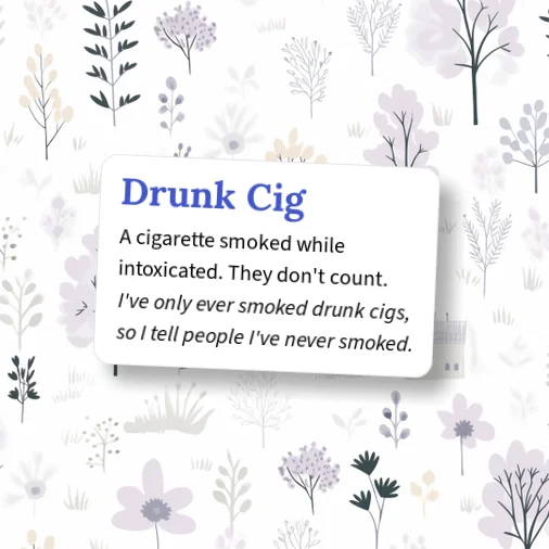 drunk cigarette meaning Urban Dictionary: Drunk Cig