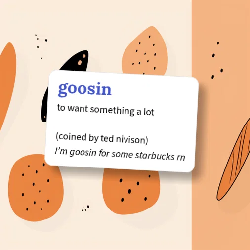 Urban Dictionary: goosin