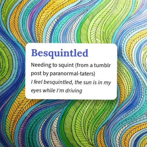 Urban Dictionary: Besquintled