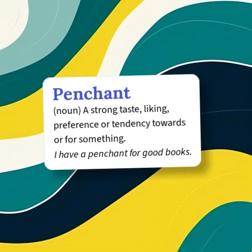 Urban Dictionary: Penchant