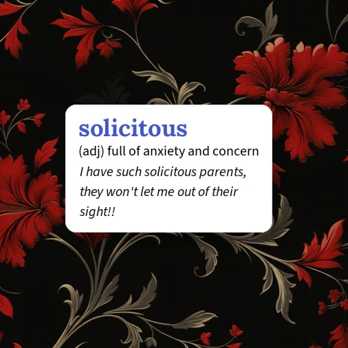 Urban Dictionary: solicitous