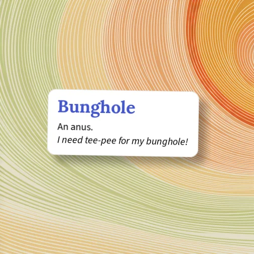 Urban Dictionary: Bunghole