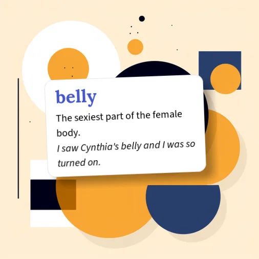 Urban Dictionary: belly