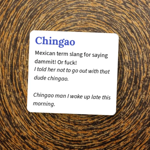 Urban Dictionary: Chingao