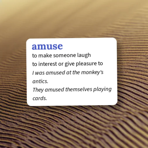 Urban Dictionary: amuse