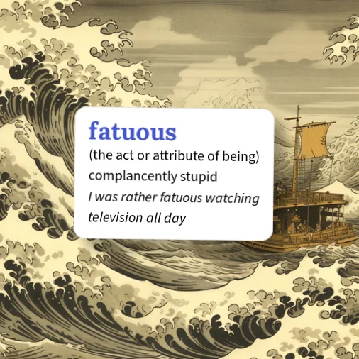 Urban Dictionary: fatuous