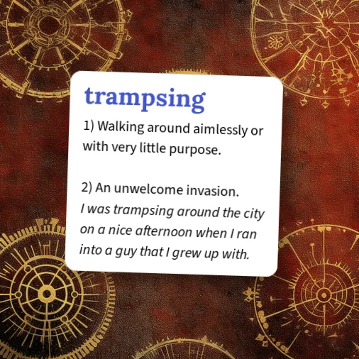 Urban Dictionary: trampsing