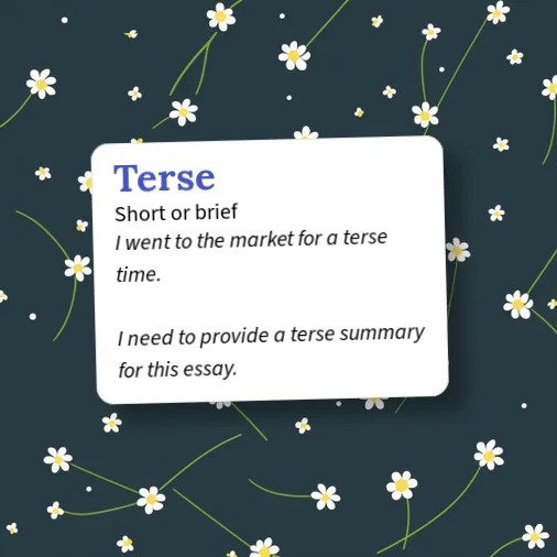 Urban Dictionary: Terse
