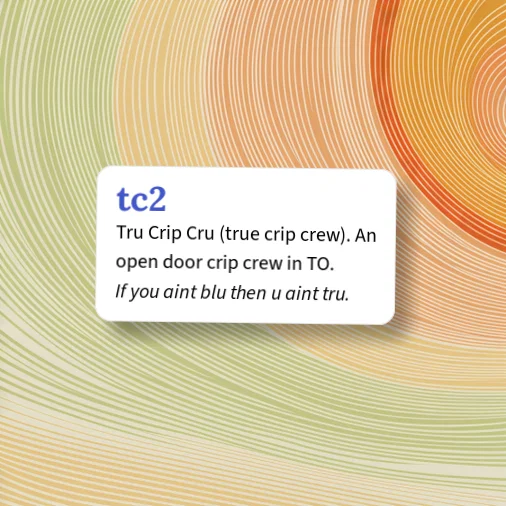 Urban Dictionary: tc2