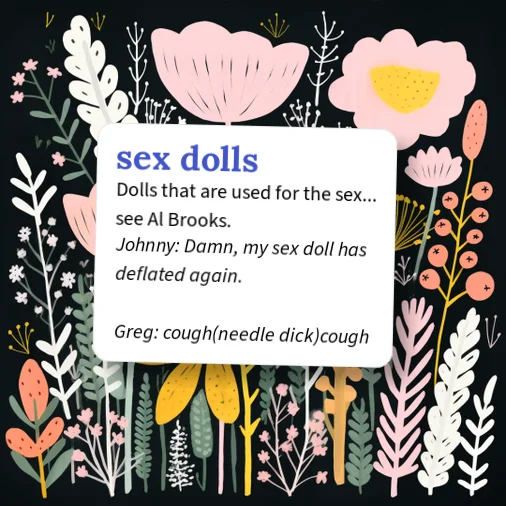Urban Dictionary: sex dolls