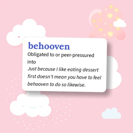 Urban Dictionary: behooven