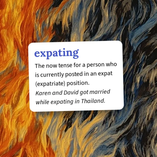 Urban Dictionary: expating