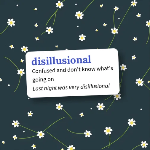 Urban Dictionary: disillusional