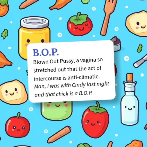 Urban Dictionary: B.O..P.