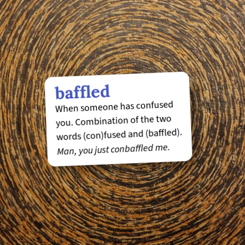 Urban Dictionary: baffled
