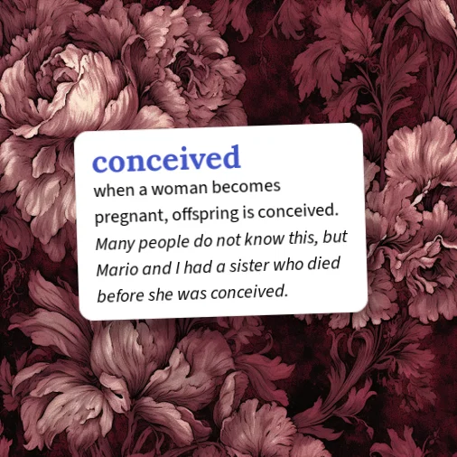 Urban Dictionary: conceived