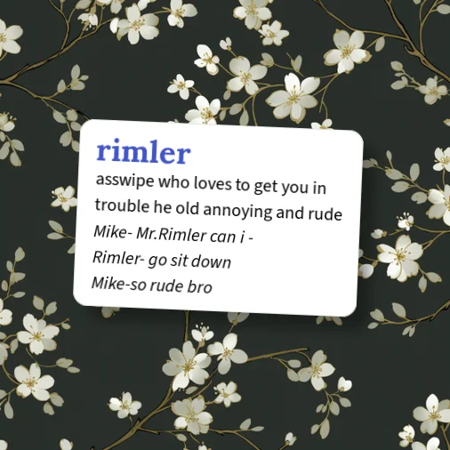 Urban Dictionary: rimler