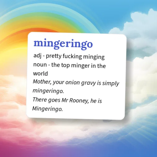 Urban Dictionary: mingefringe