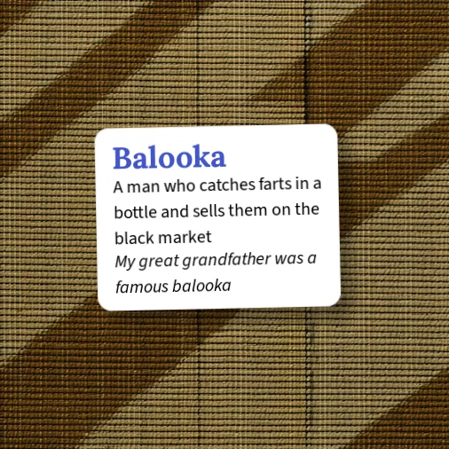 Urban Dictionary: Balooka