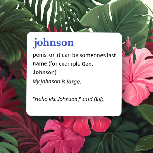 Urban Dictionary: johnson