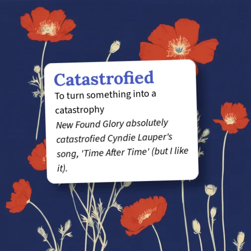 Urban Dictionary: Catastrofied