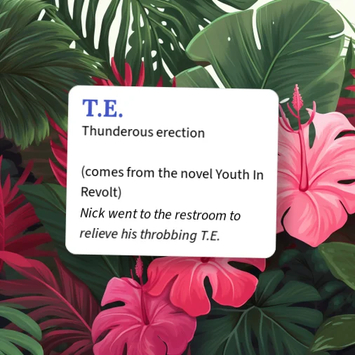 Urban Dictionary: t e