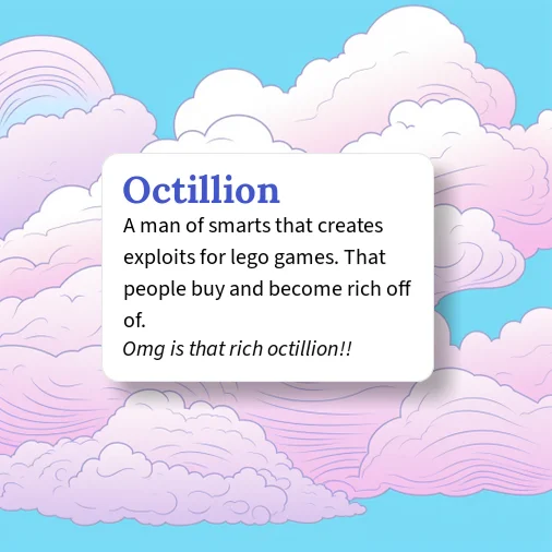 Urban Dictionary: octillional
