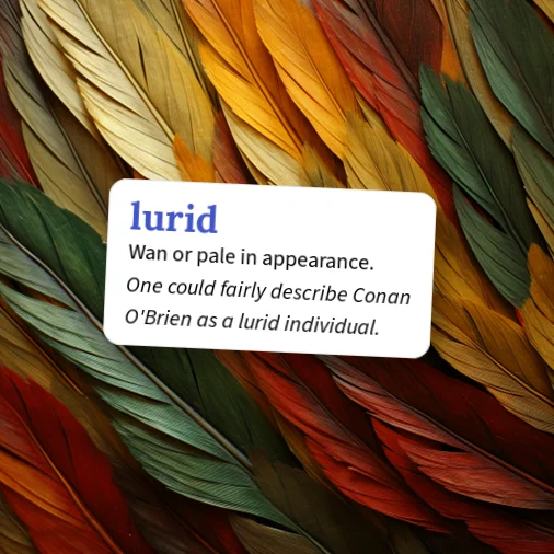Urban Dictionary: lurid