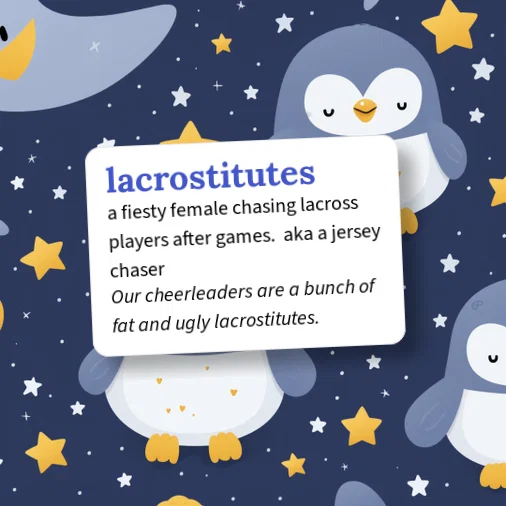 Urban Dictionary: lacrostitutes