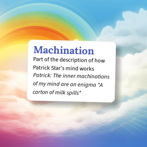 Urban Dictionary: Machination