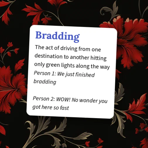Urban Dictionary: Bradding