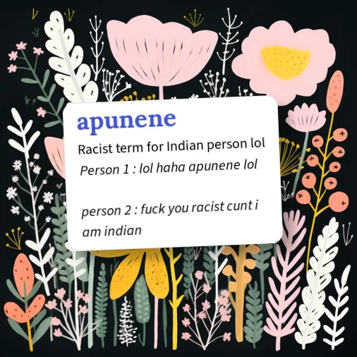 Urban Dictionary: apunene