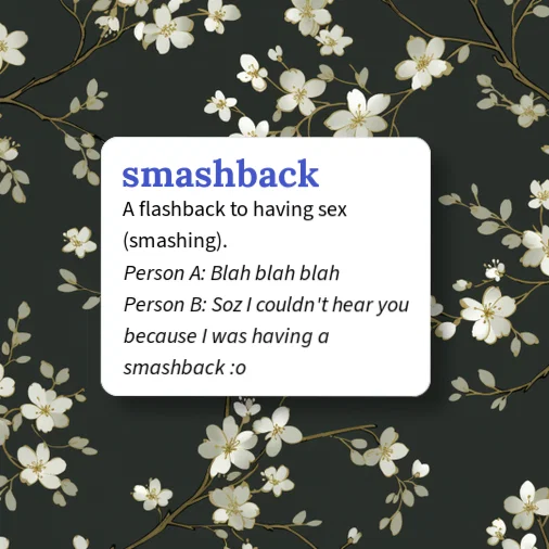 Urban Dictionary: smashback