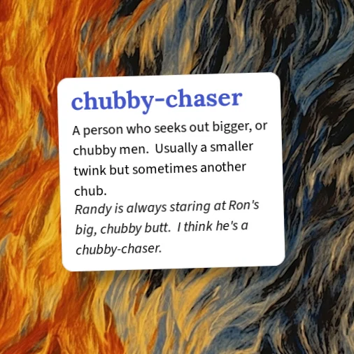 Urban Dictionary: chubby-chaser