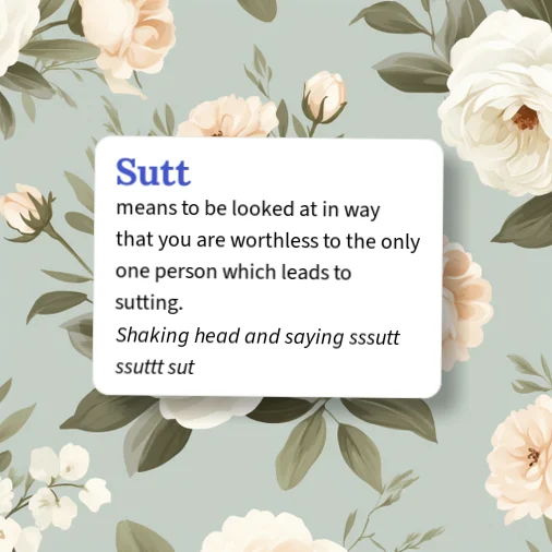 Urban Dictionary: Sutt