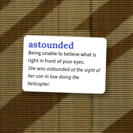 Urban Dictionary: astounded