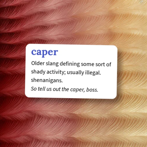 Urban Dictionary: caper