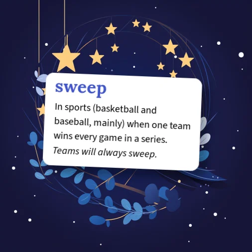 Urban Dictionary: sweep