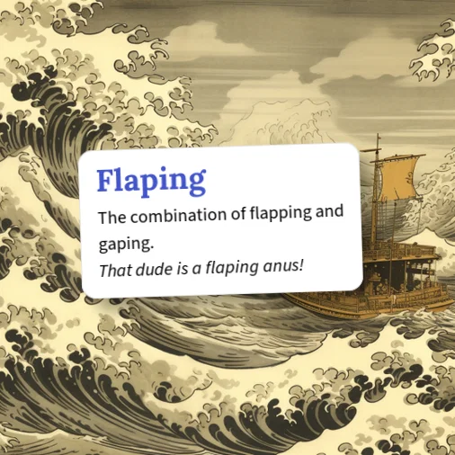 Urban Dictionary: Flaping