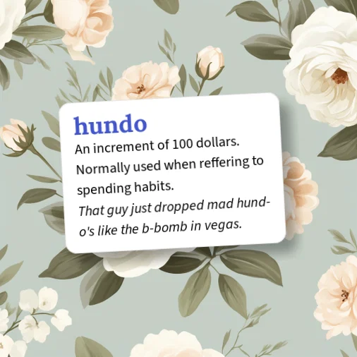 Urban Dictionary: hundo