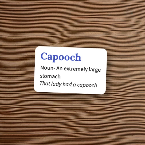 Urban Dictionary: Capooch