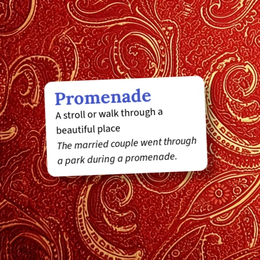 Urban Dictionary: Promenade